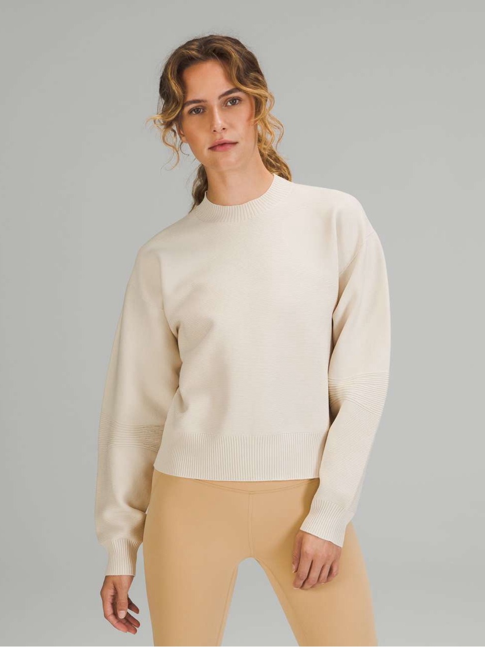 Lululemon All Around Crewneck Sweater
White Opal Like New Size 8